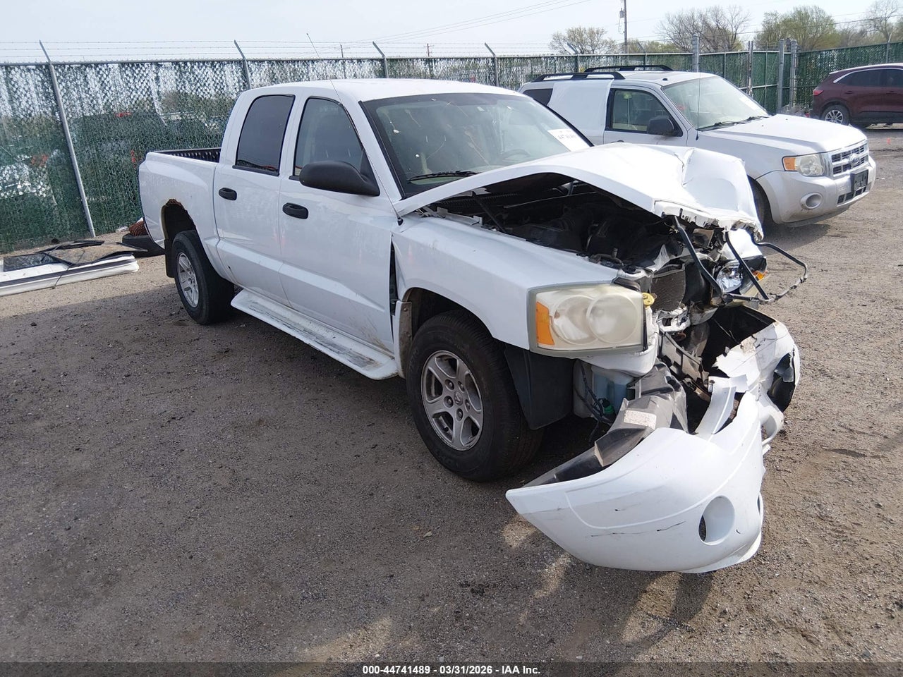 2007 DODGE DAKOTA SLT thumbnail 2