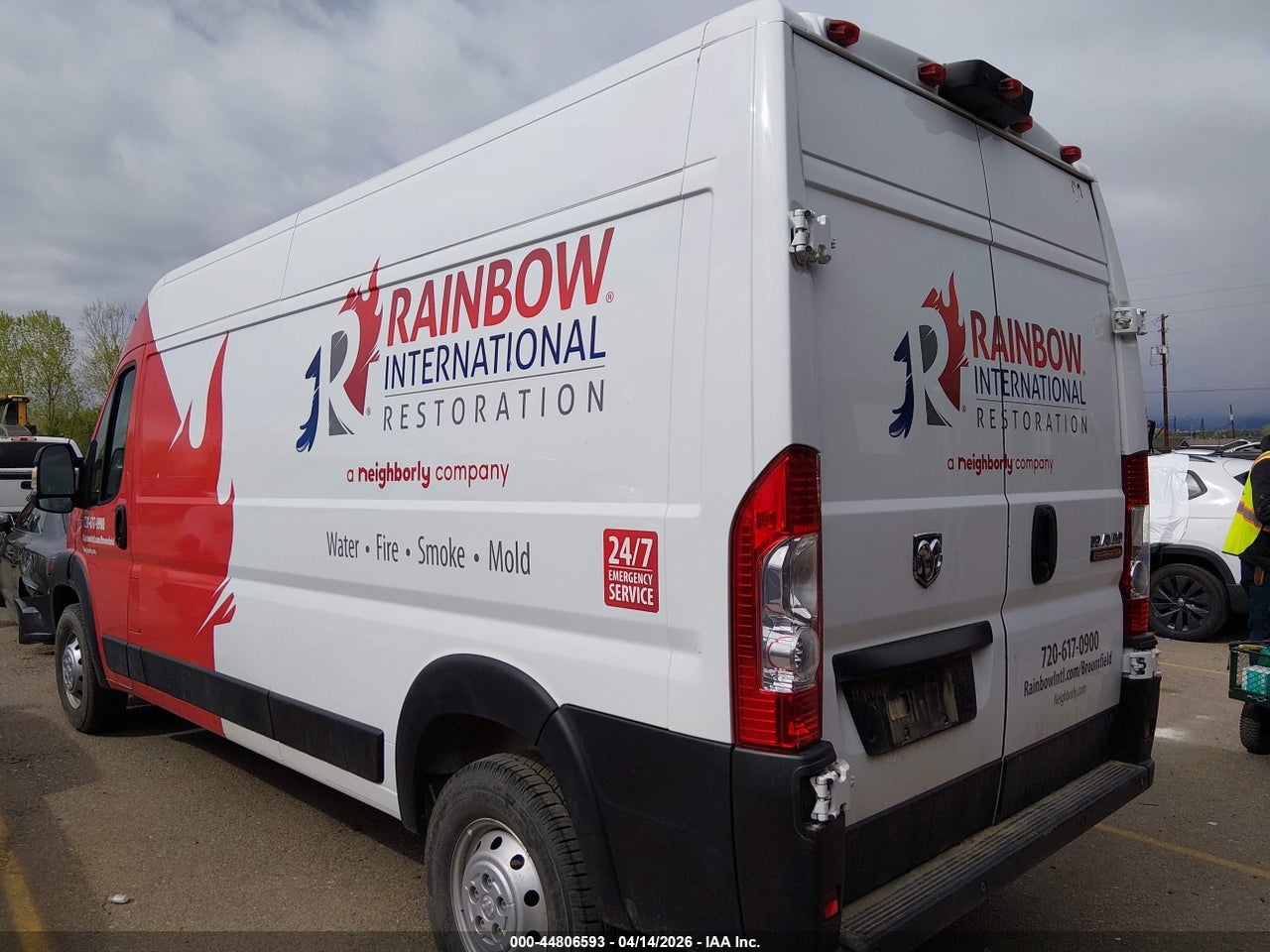 2021 RAM PROMASTER 2500 HIGH ROOF 159 WB · 3/12