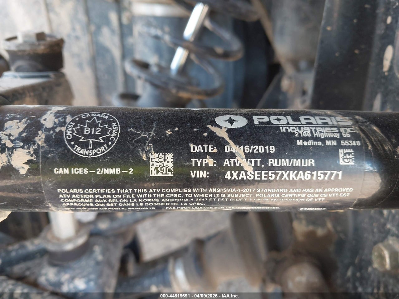 2019 POLARIS SPORTSMAN 570 EPS thumbnail 11