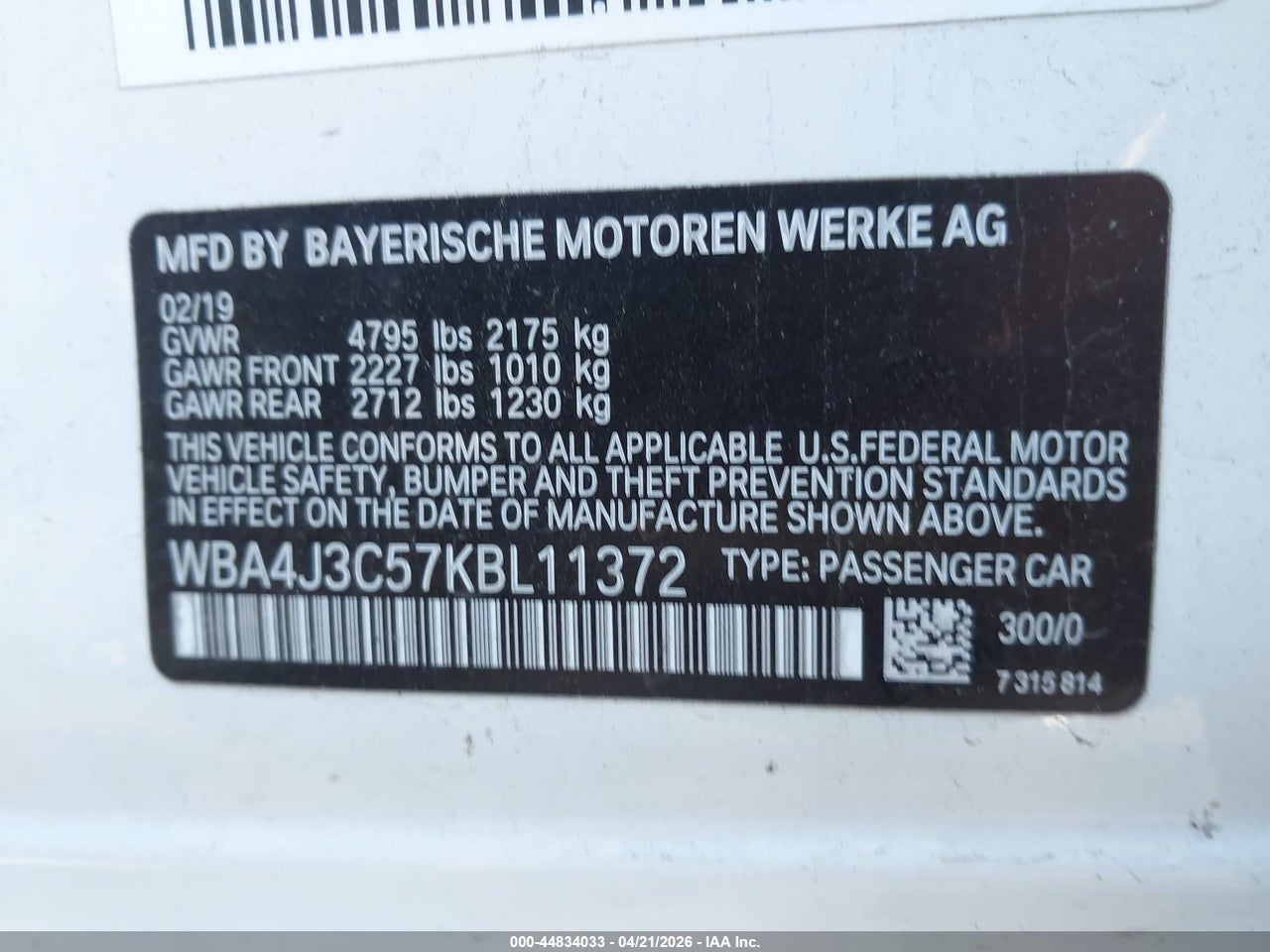 2019 BMW 430I GRAN COUPE XDRIVE thumbnail 10