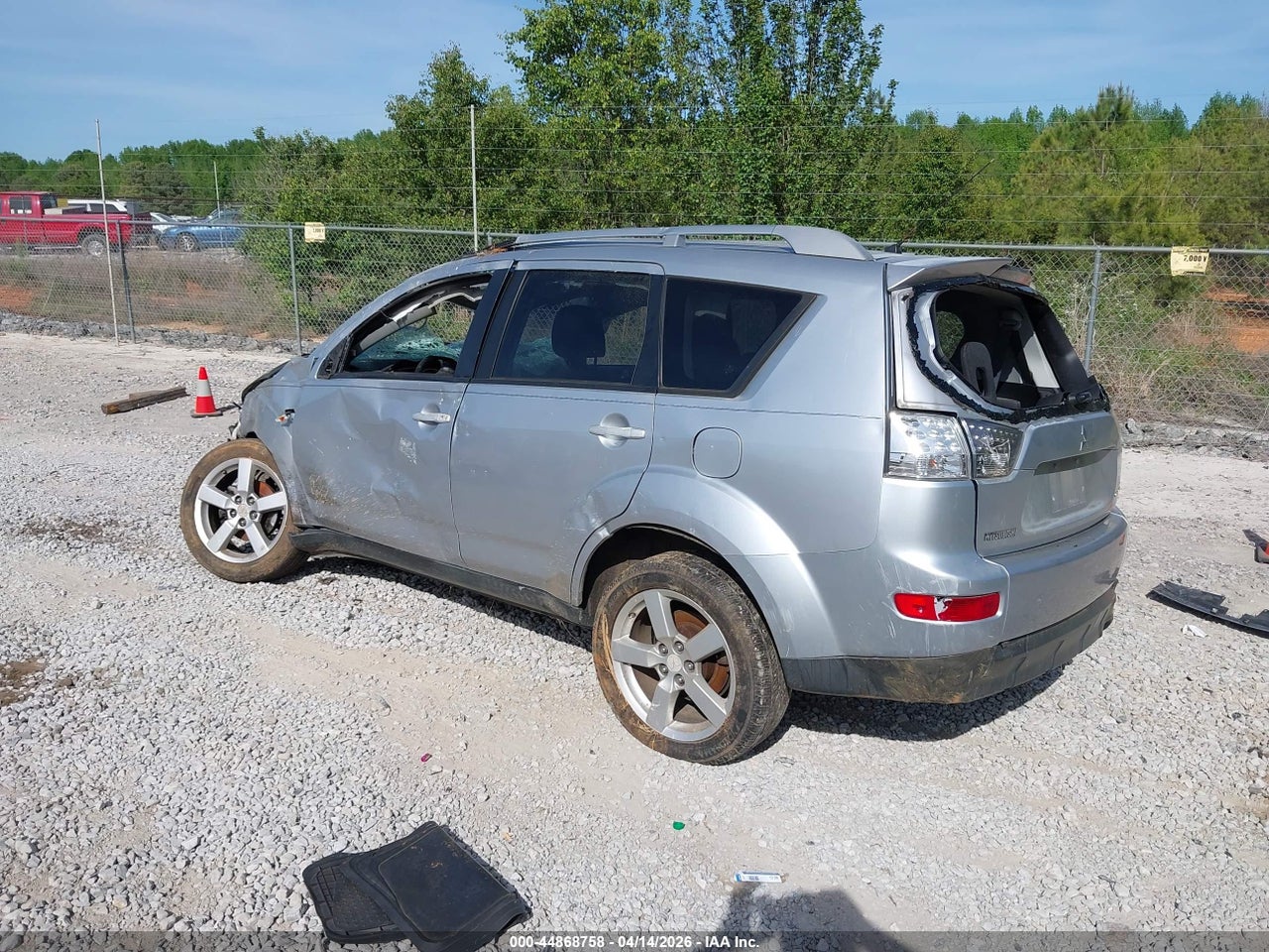 2007 MITSUBISHI OUTLANDER XLS thumbnail 4