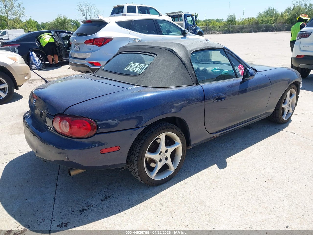 2003 MAZDA MX-5 MIATA CLOTH/LS/SE/SHINSEN · 4/12