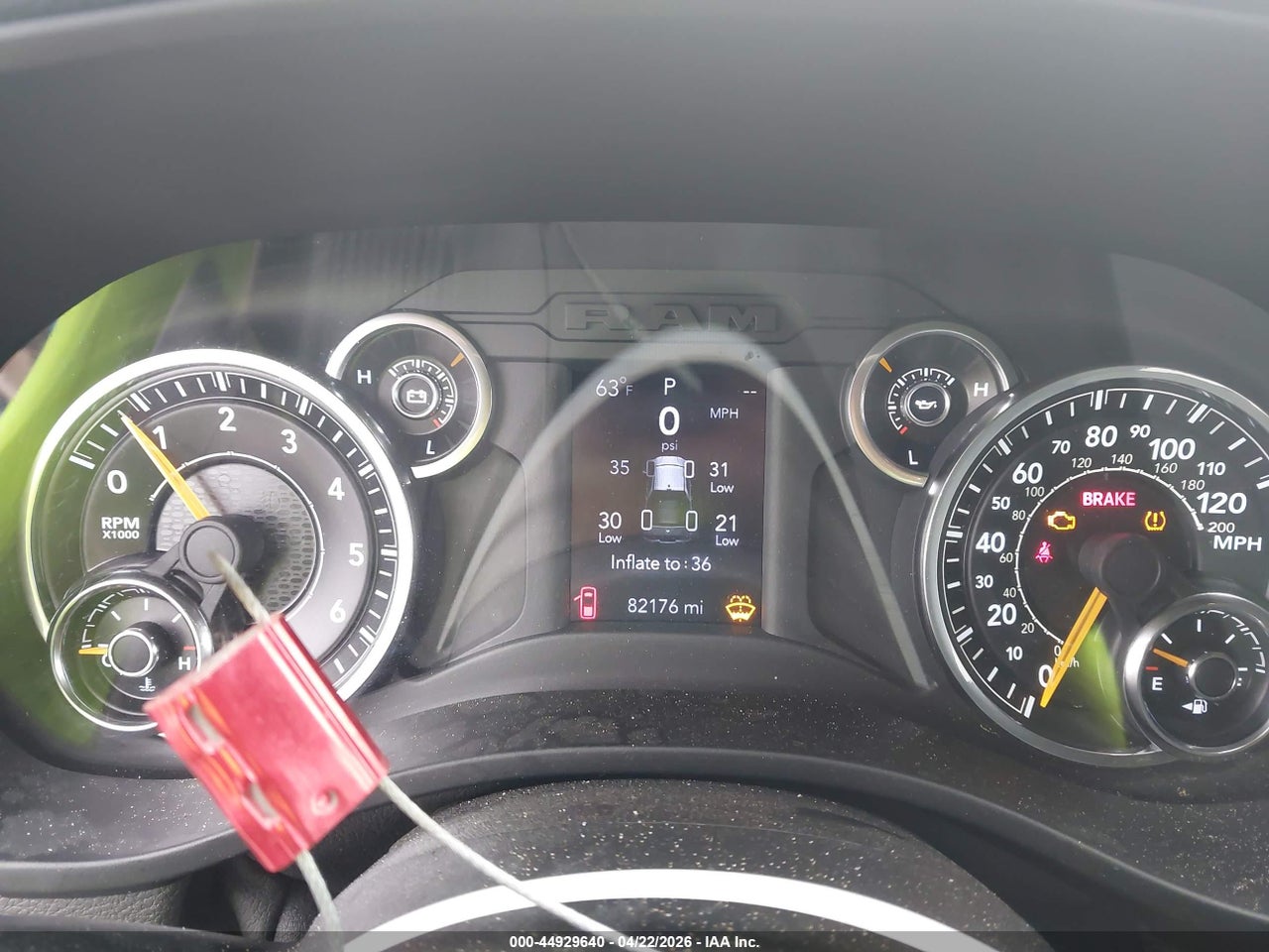 2021 RAM 1500 BIG HORN  4X2 5'7 BOX thumbnail 8
