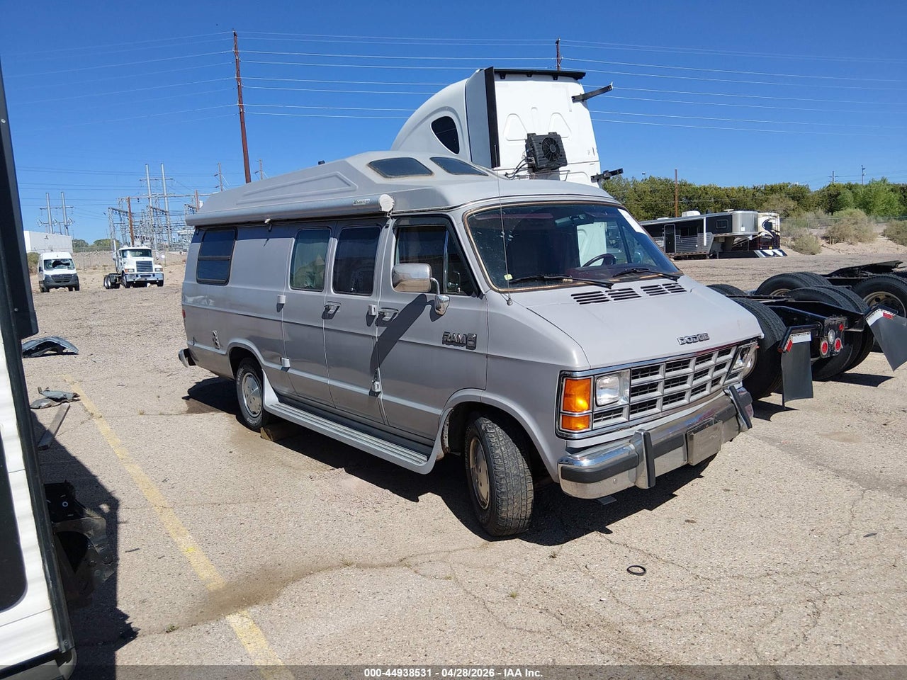 1990 DODGE RAM VAN B250 thumbnail 2
