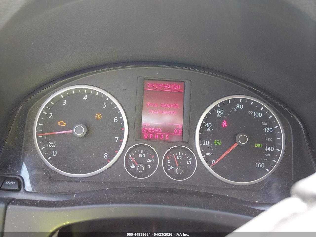 2009 VOLKSWAGEN TIGUAN S/SE/SEL thumbnail 8