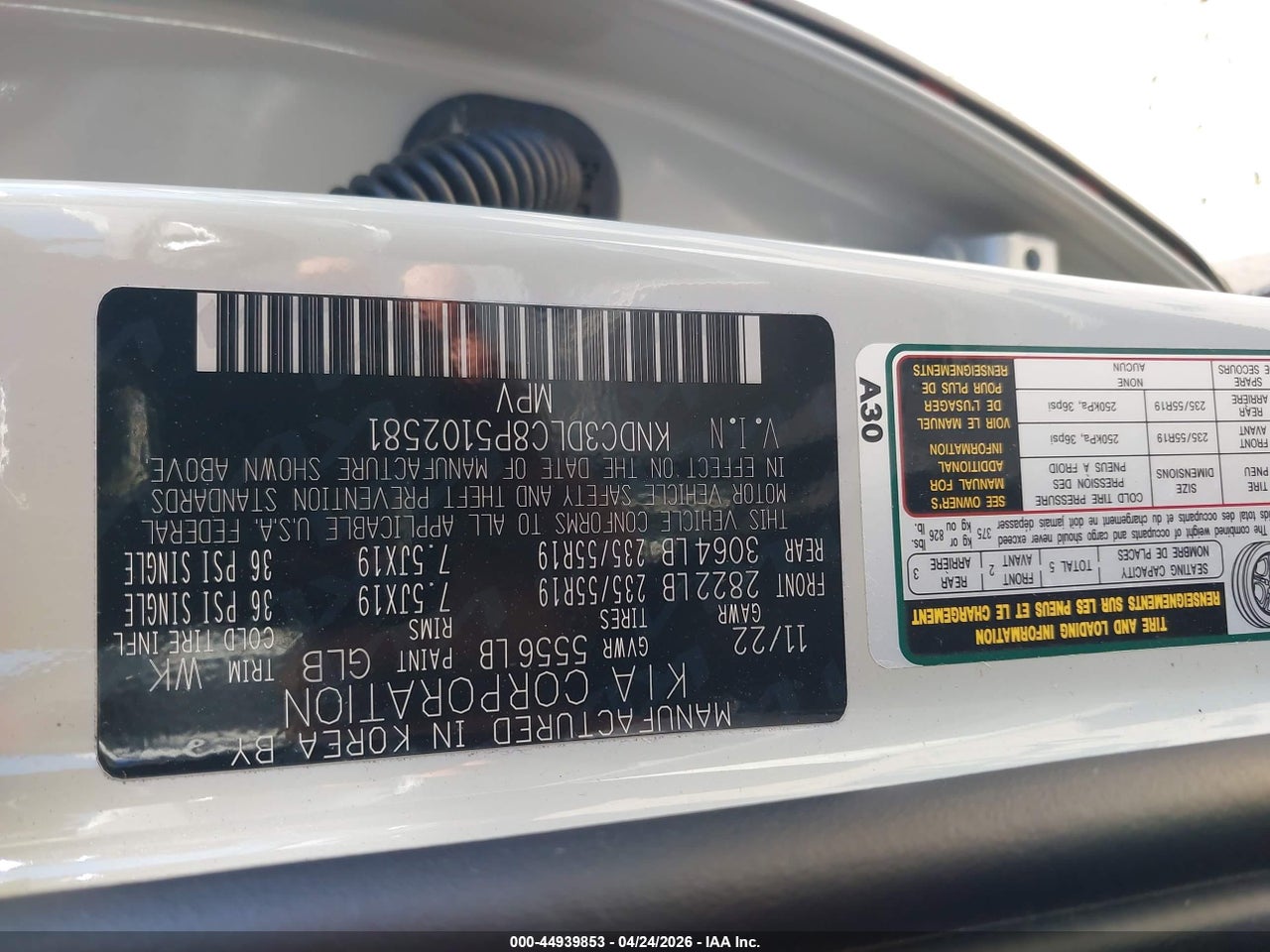 2023 KIA EV6 WIND thumbnail 10