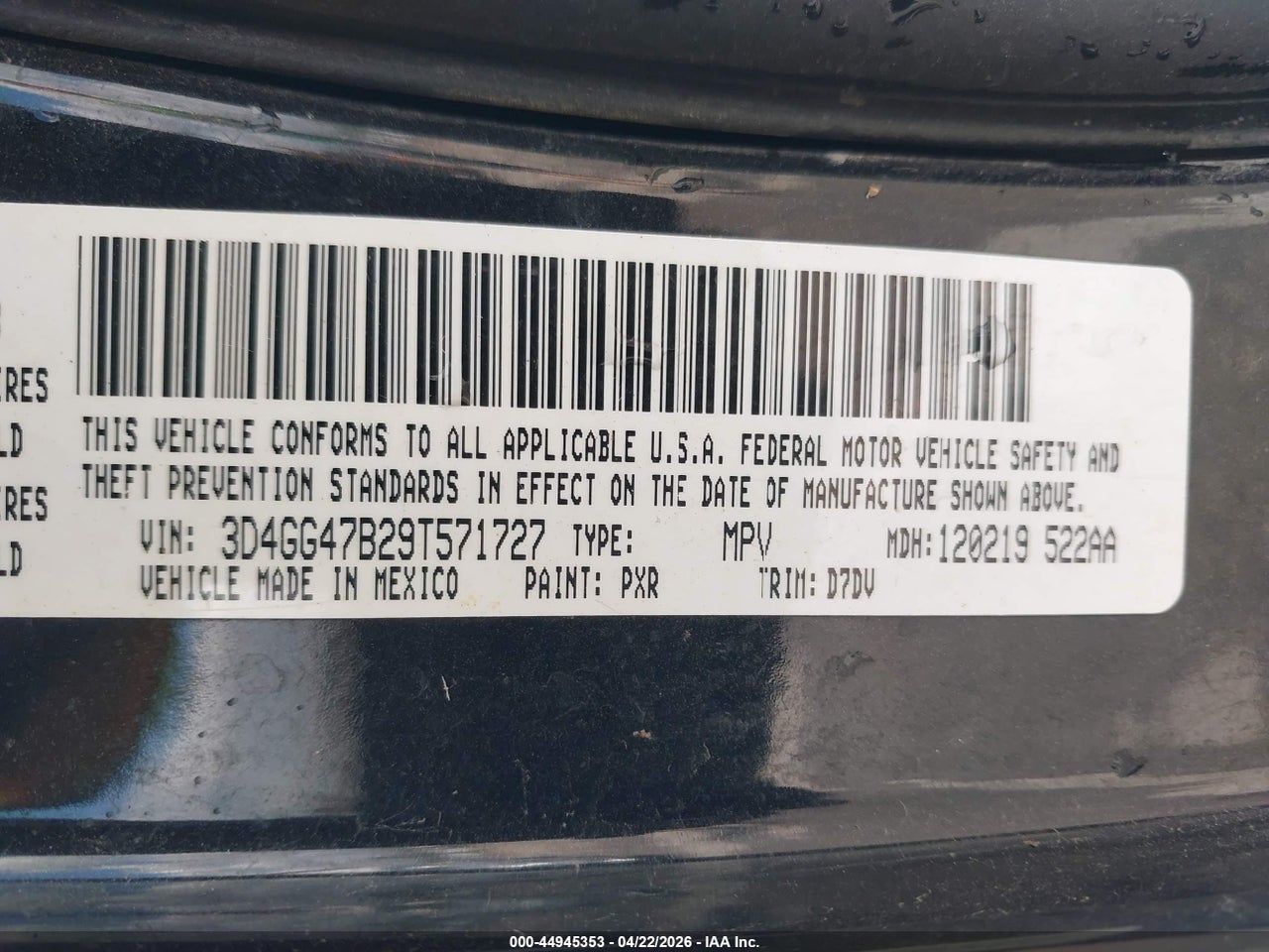 2009 DODGE JOURNEY SE thumbnail 10
