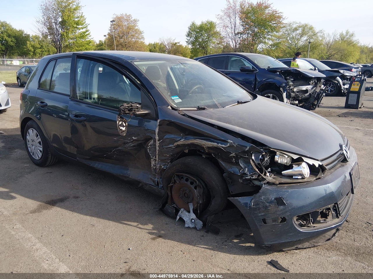 2012 VOLKSWAGEN GOLF 2.5L 4-DOOR thumbnail 7