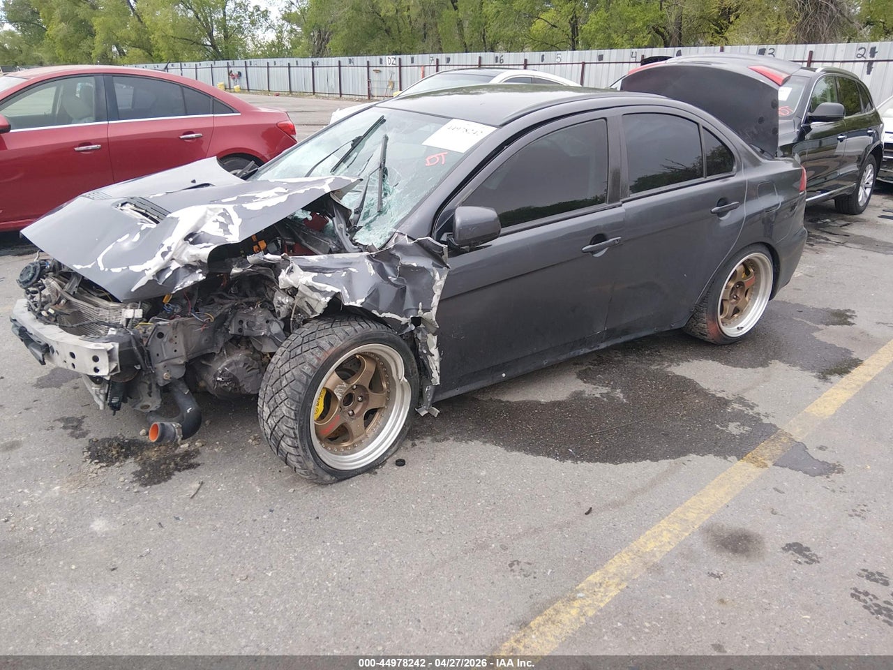 2008 MITSUBISHI LANCER EVOLUTION GSR thumbnail 3