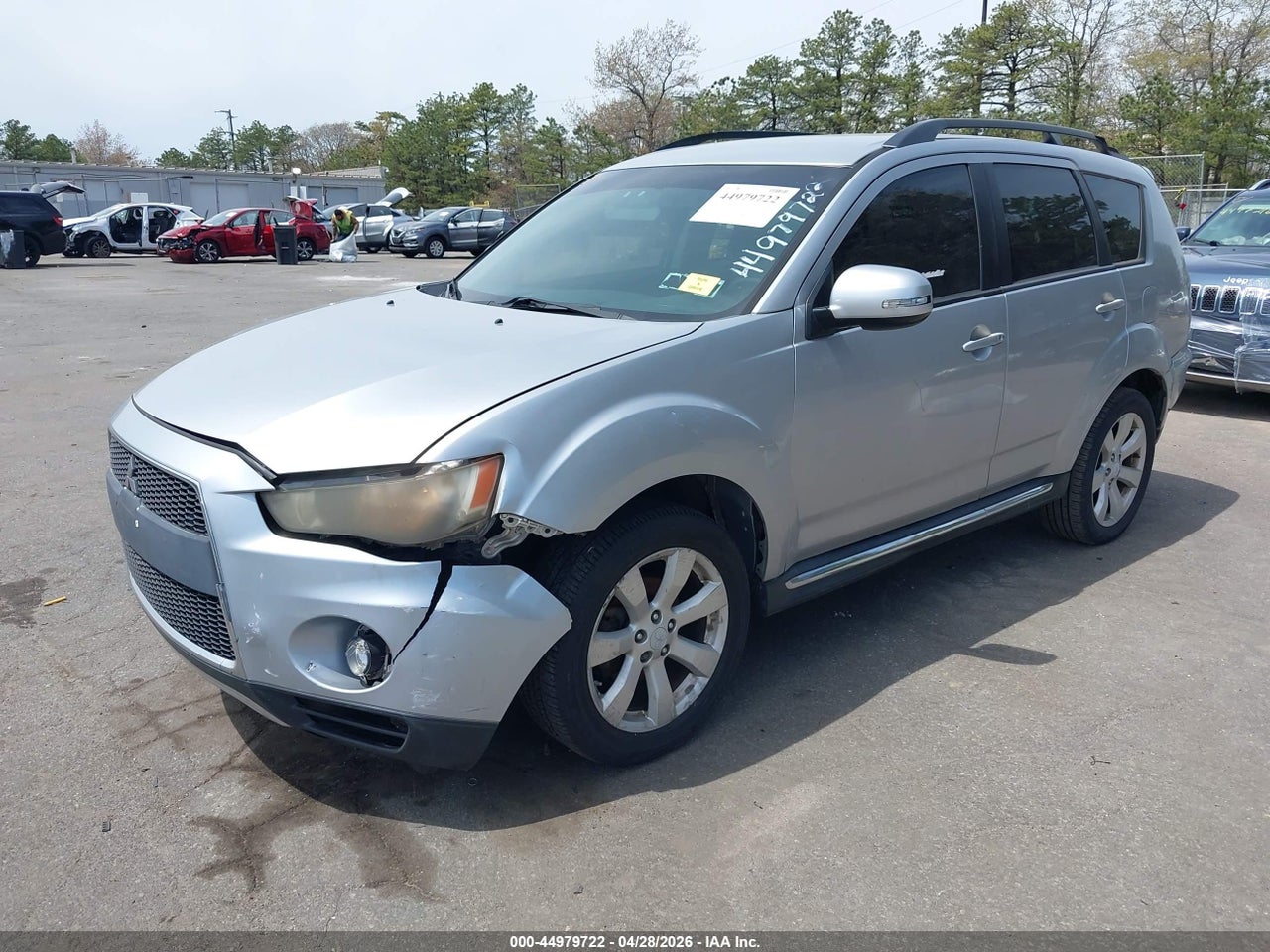 2010 MITSUBISHI OUTLANDER XLS thumbnail 3
