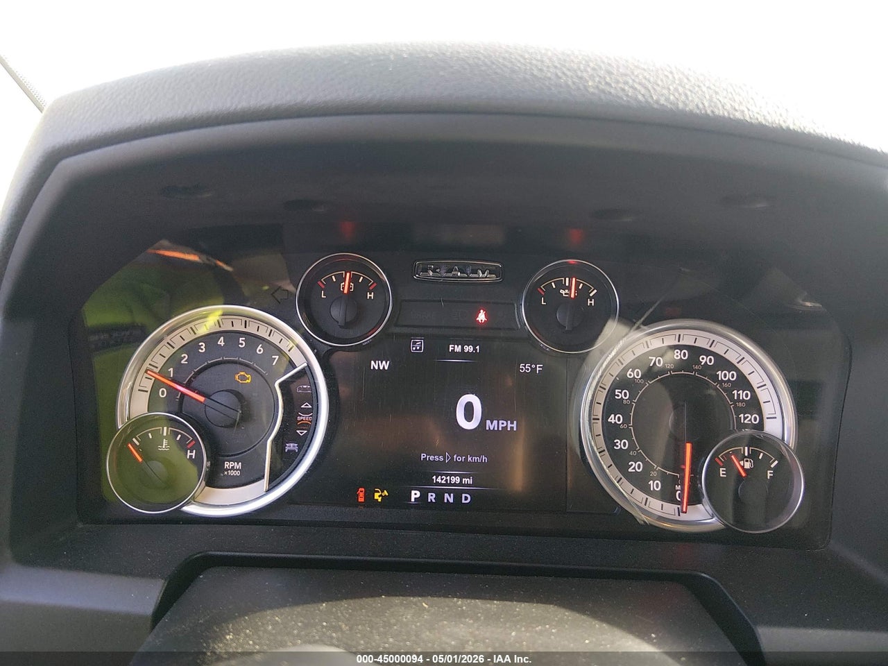 2017 RAM 1500 BIG HORN  4X2 5'7 BOX thumbnail 8