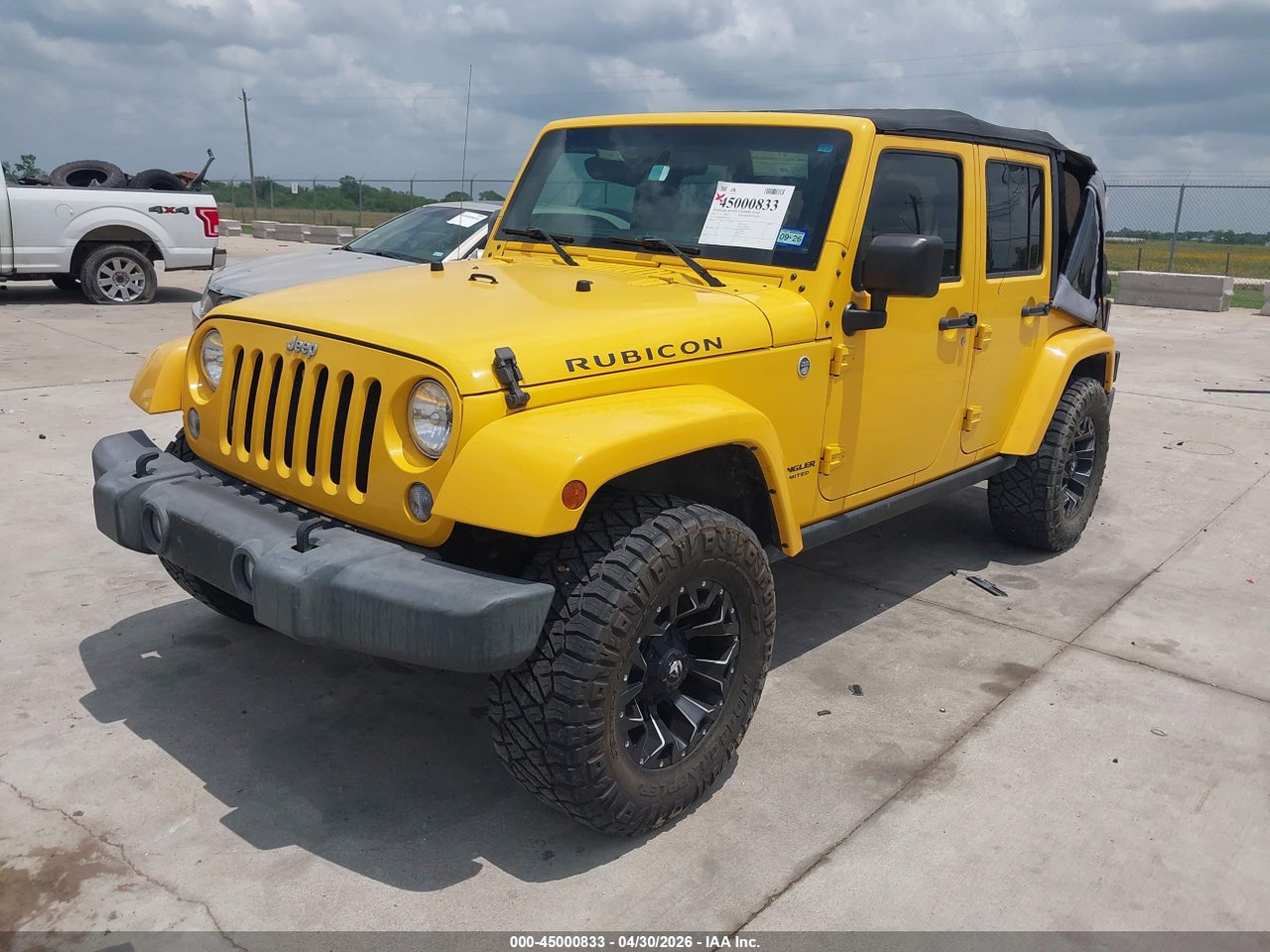 2015 JEEP WRANGLER UNLIMITED RUBICON · 2/12