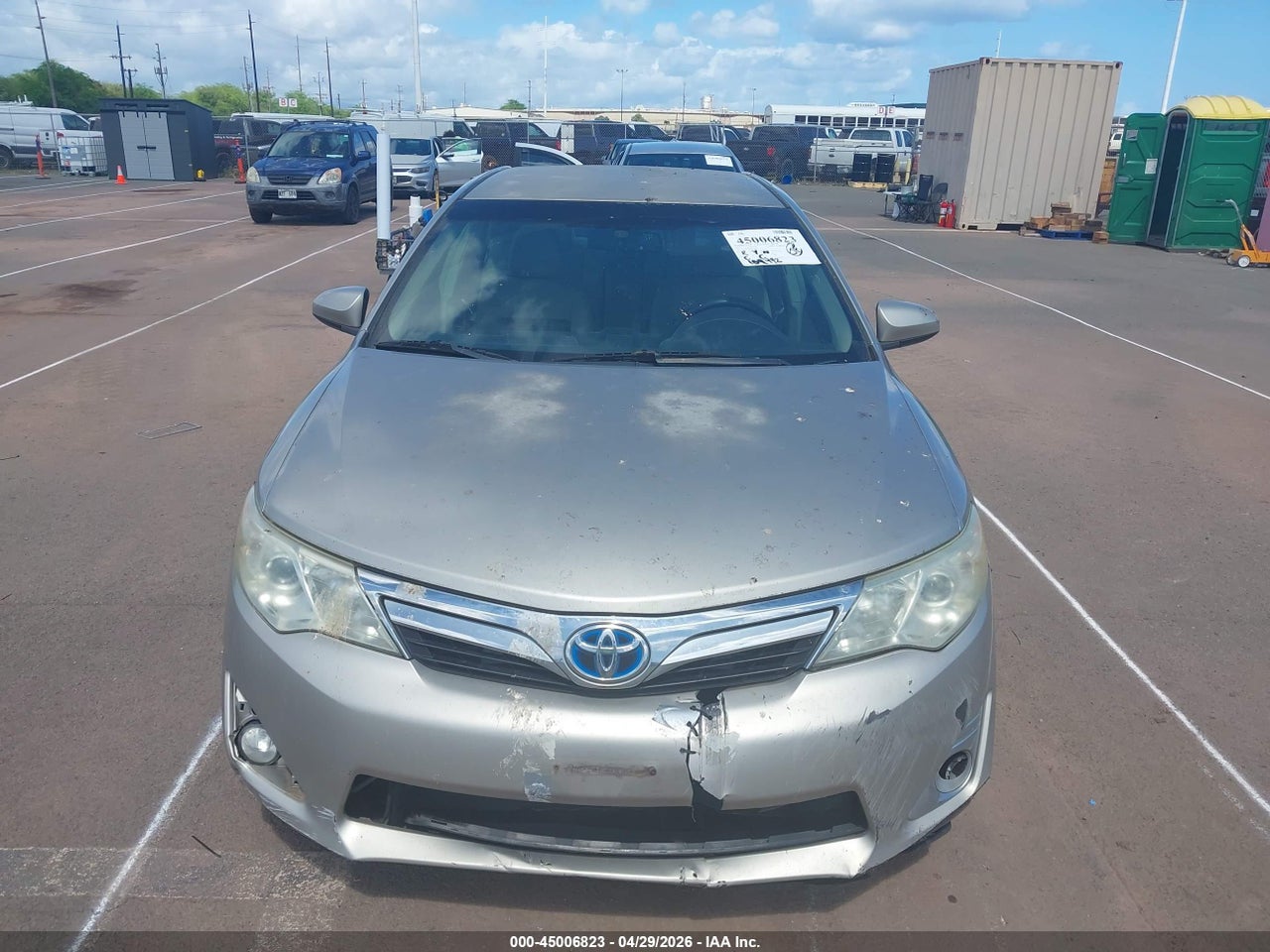 2013 TOYOTA CAMRY HYBRID XLE thumbnail 7