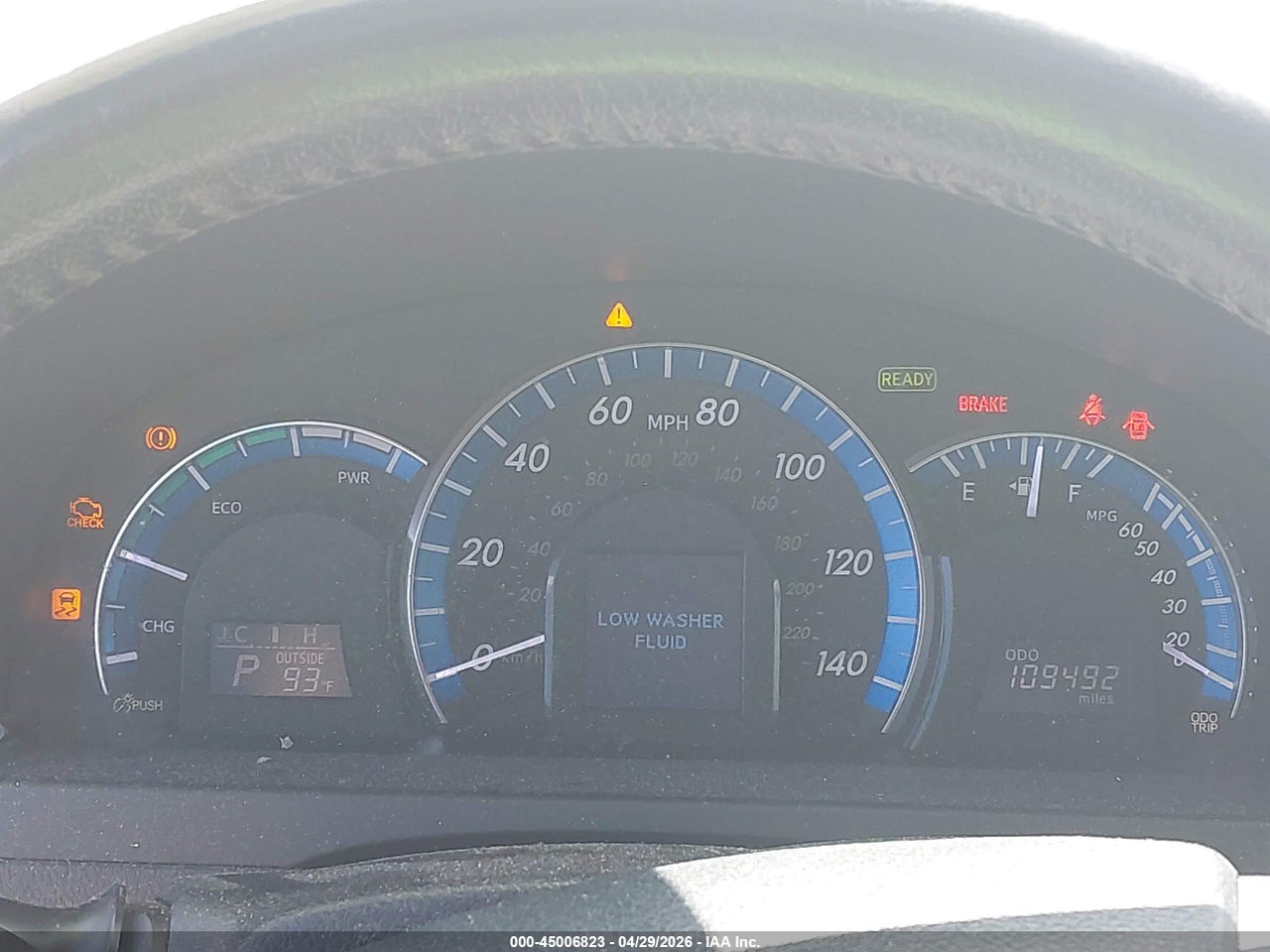 2013 TOYOTA CAMRY HYBRID XLE thumbnail 8