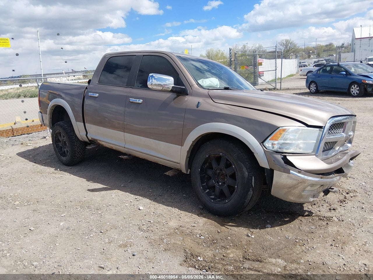 2009 DODGE RAM 1500 LARAMIE thumbnail 2