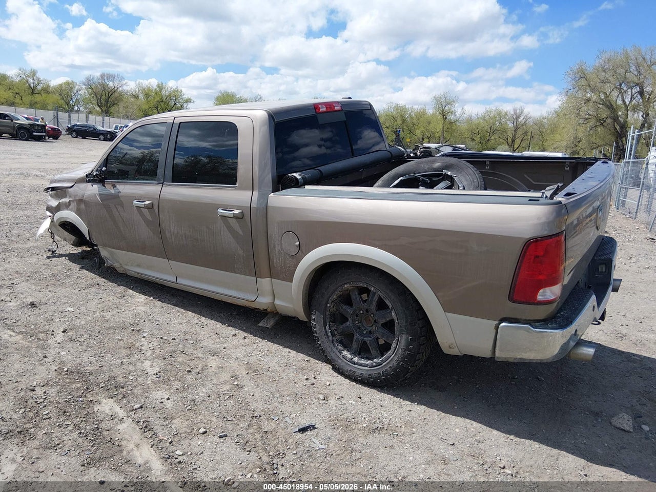 2009 DODGE RAM 1500 LARAMIE thumbnail 4