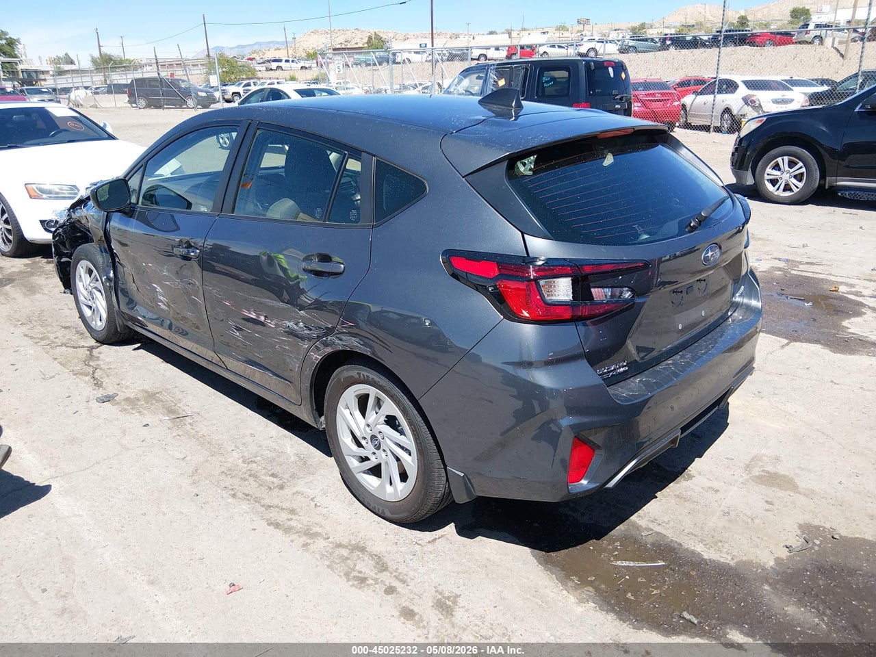 2025 SUBARU IMPREZA BASE 5-DOOR · 3/12