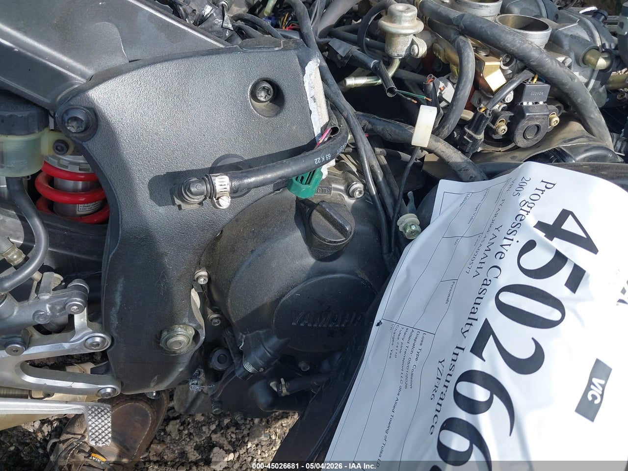 2005 YAMAHA YZFR6 L thumbnail 9