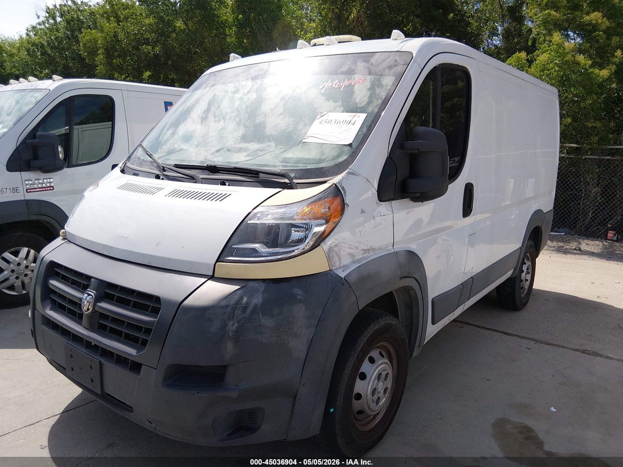 2016 RAM PROMASTER 1500 LOW ROOF · 6/12