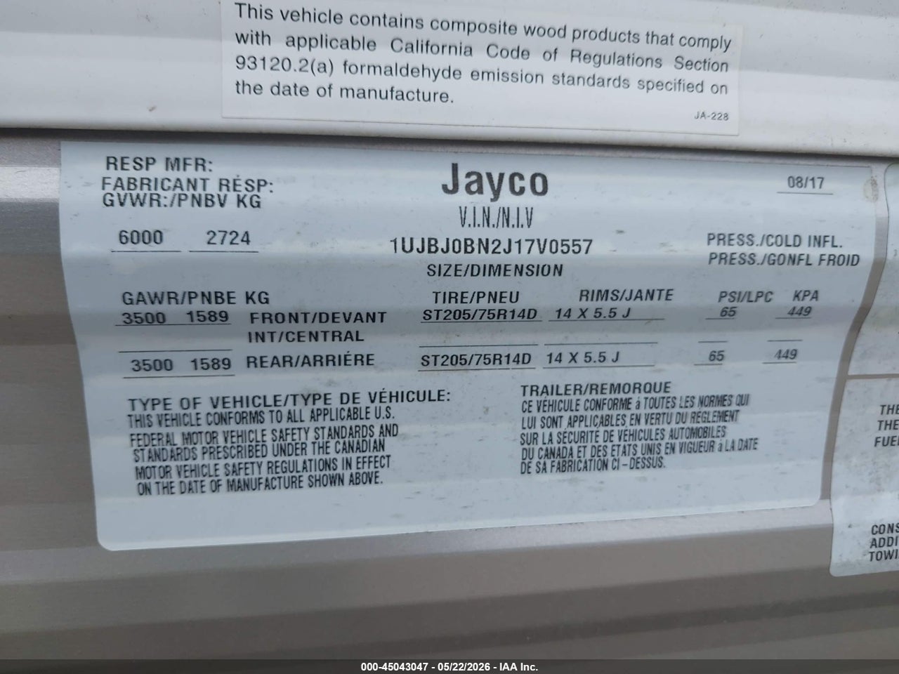 2018 JAYCO JAYFL184BH   thumbnail 10