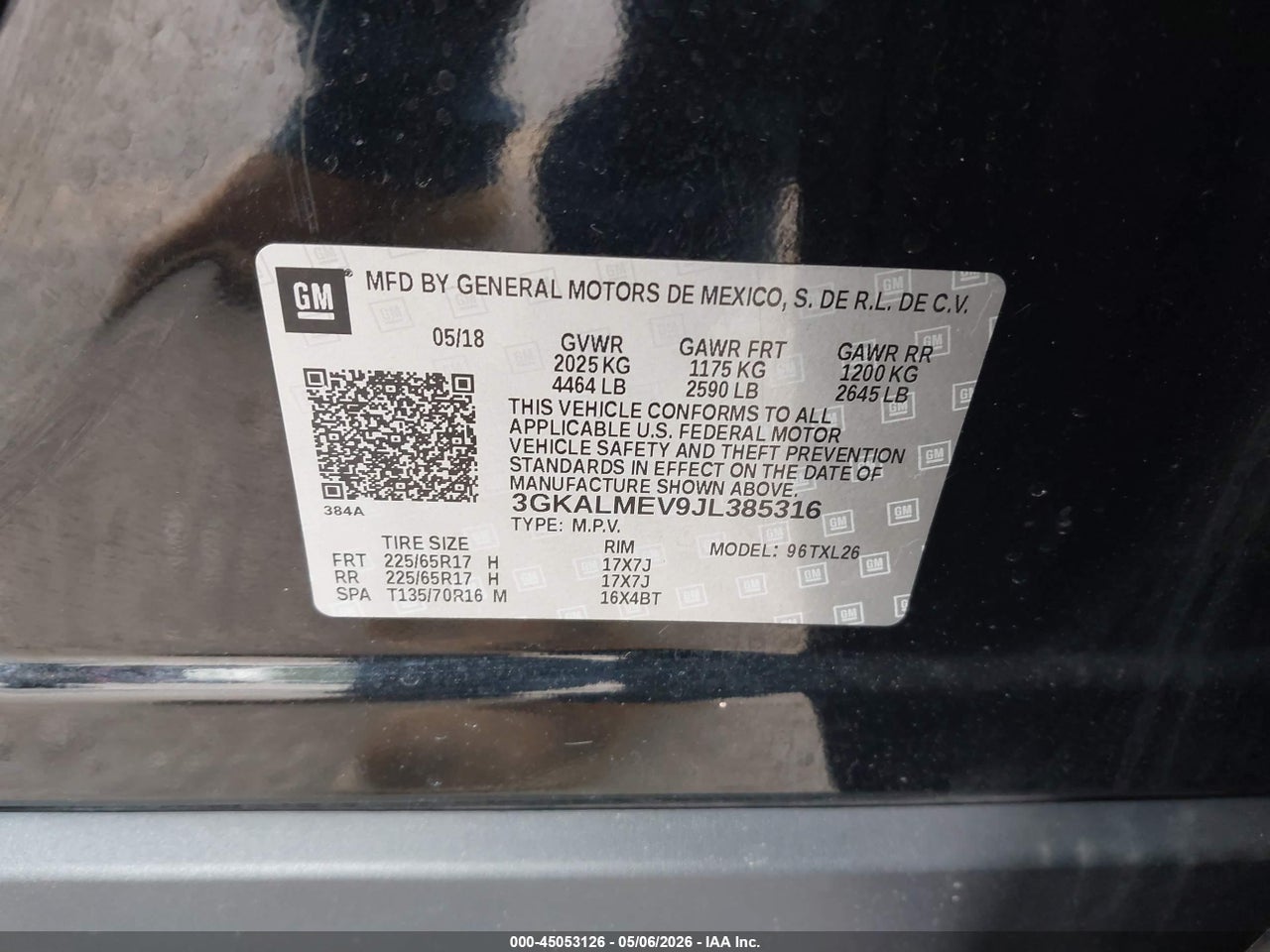 2018 GMC TERRAIN SLE thumbnail 10