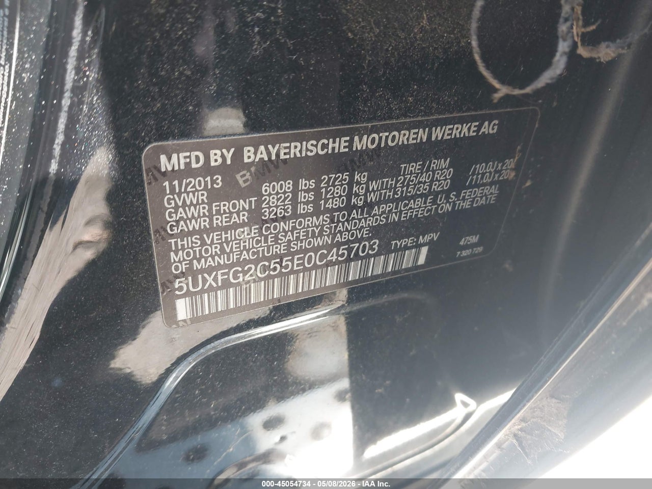 2014 BMW X6 XDRIVE35I thumbnail 10