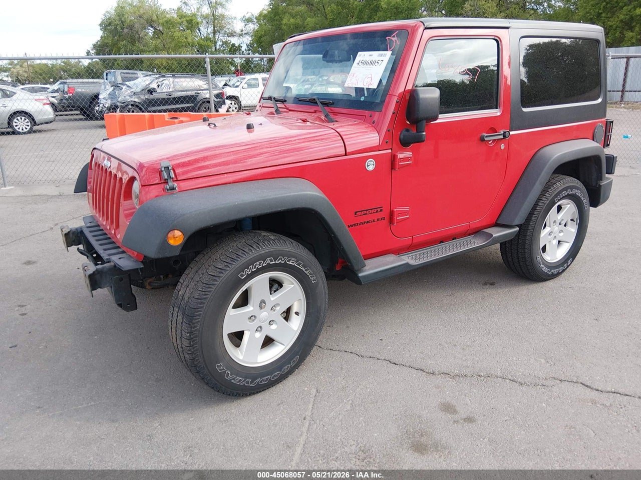 2013 JEEP WRANGLER SPORT thumbnail 3