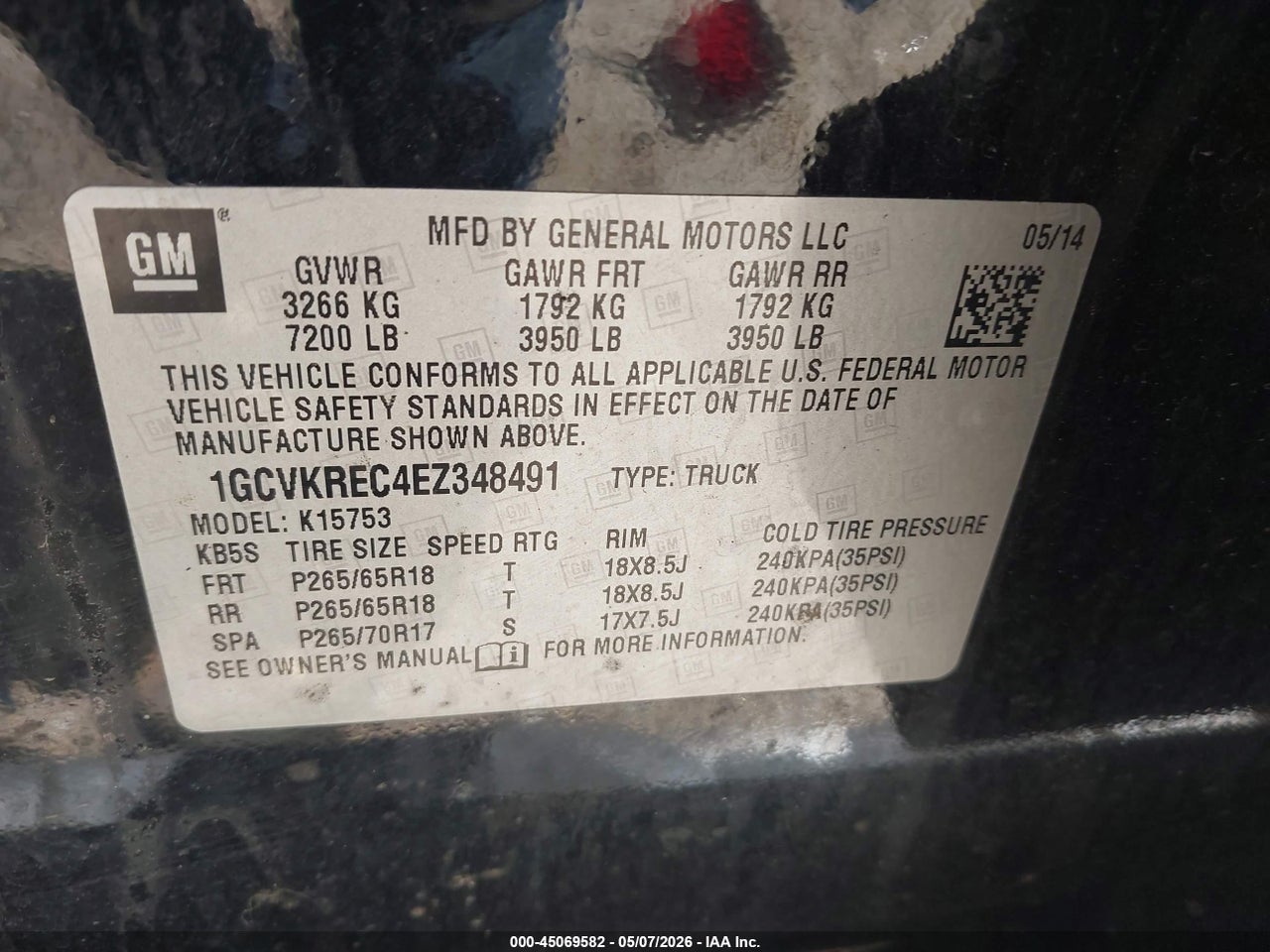 2014 CHEVROLET SILVERADO 1500 2LT thumbnail 10
