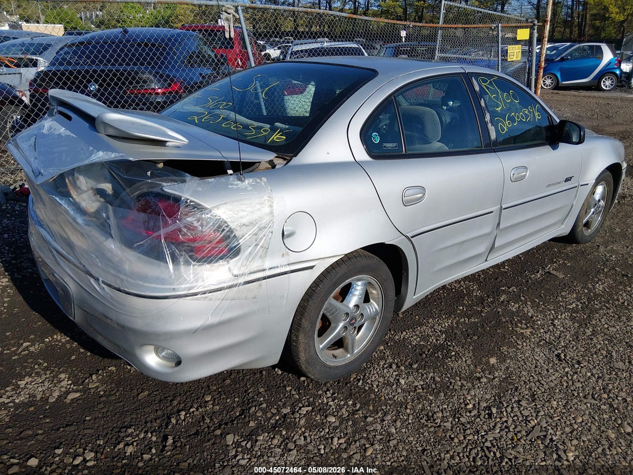 2001 PONTIAC GRAND AM GT thumbnail 5