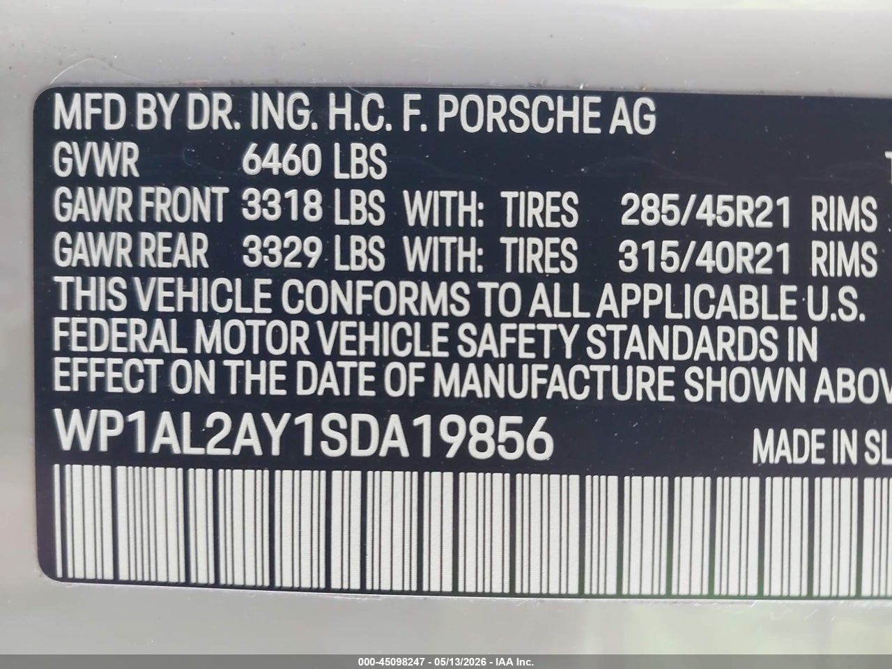 2025 PORSCHE CAYENNE S thumbnail 10