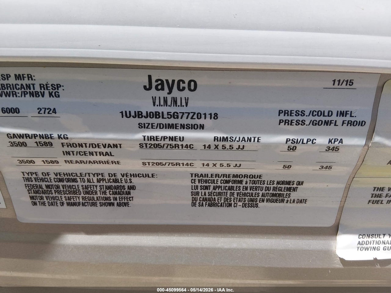 2016 JAYCO JAY FLIGHT   thumbnail 10