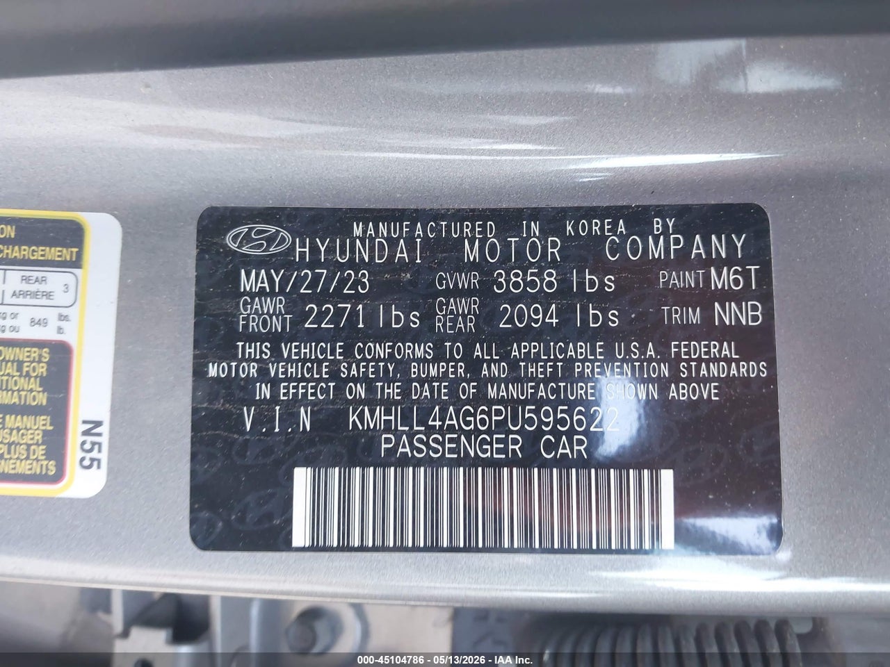 2023 HYUNDAI ELANTRA SE thumbnail 10