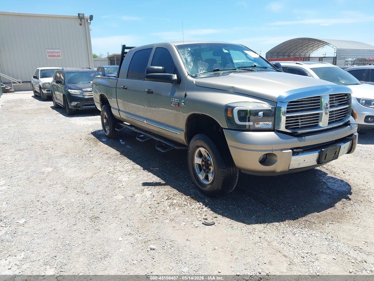 2008 DODGE RAM 2500 LARAMIE thumbnail 2