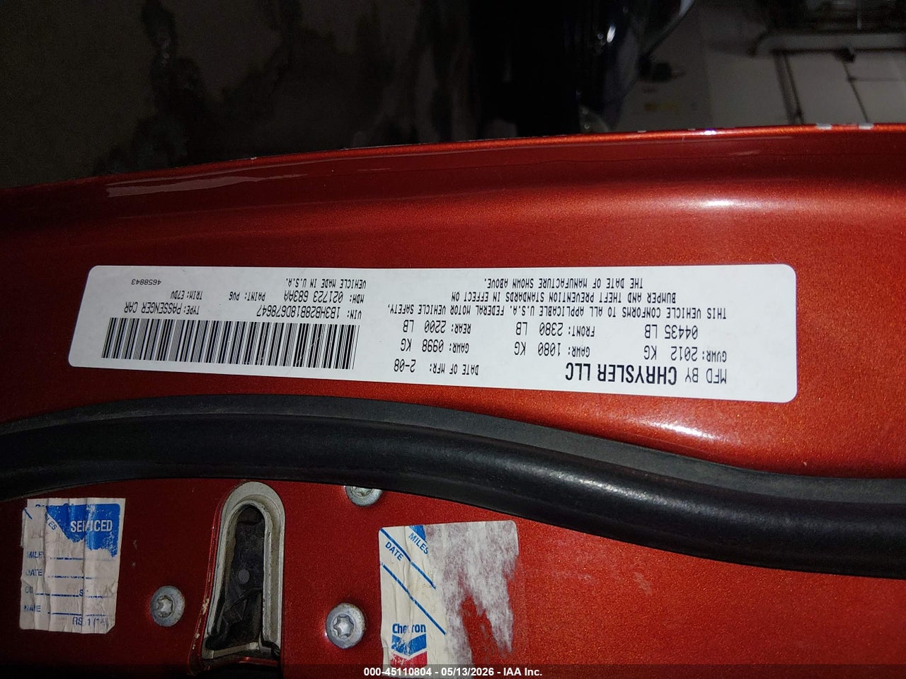 2008 DODGE CALIBER SE thumbnail 10