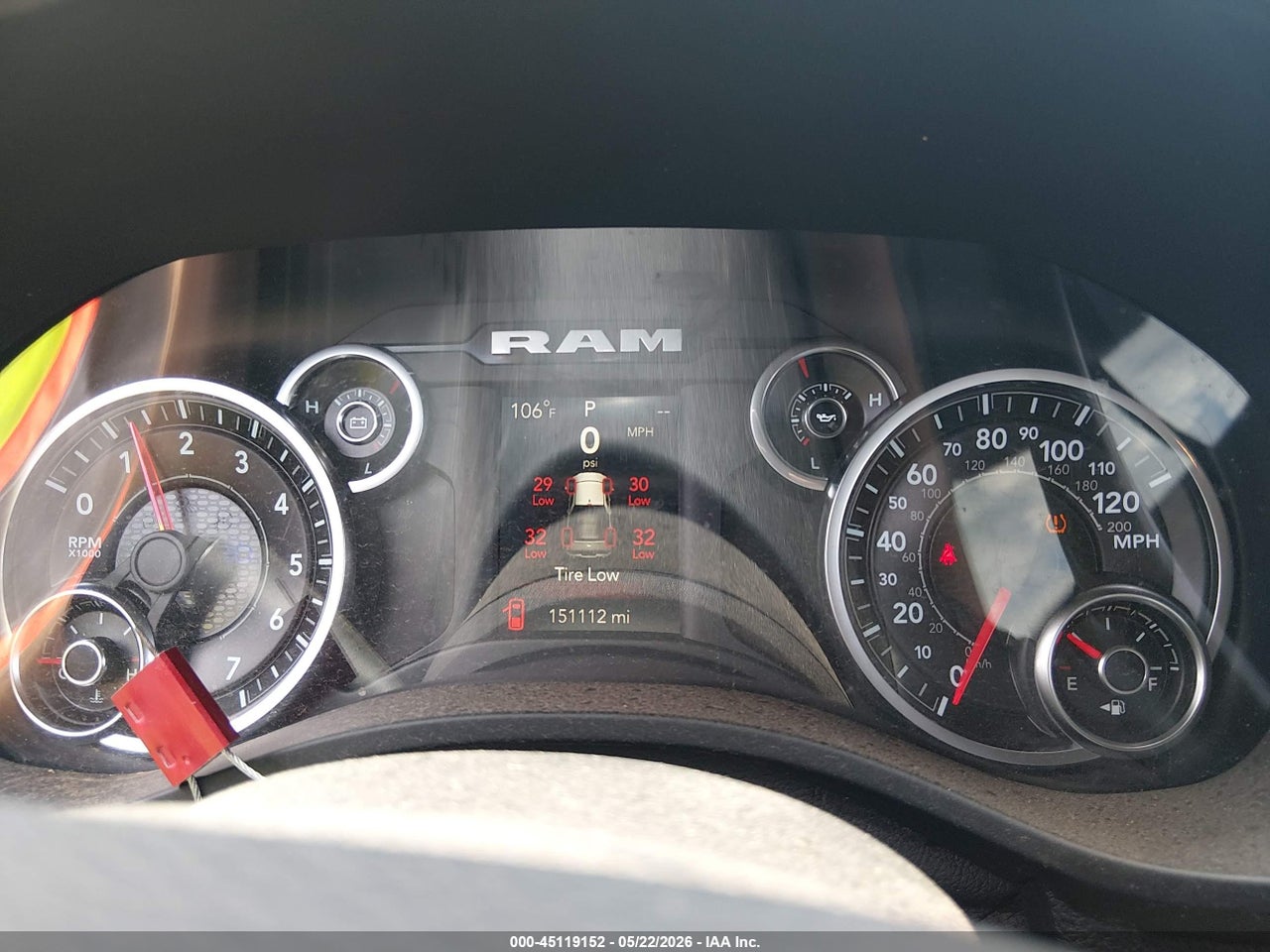 2022 RAM 1500 BIG HORN  4X2 5'7 BOX thumbnail 8