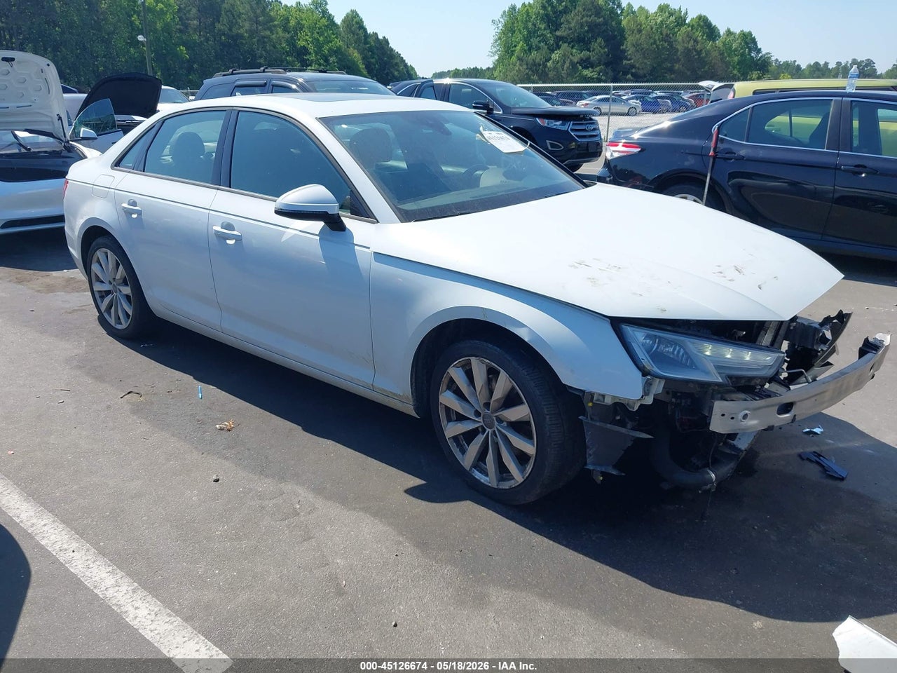 WAUGMAF45HN****** · 2017 AUDI A4 2.0T ULTRA PREMIUM