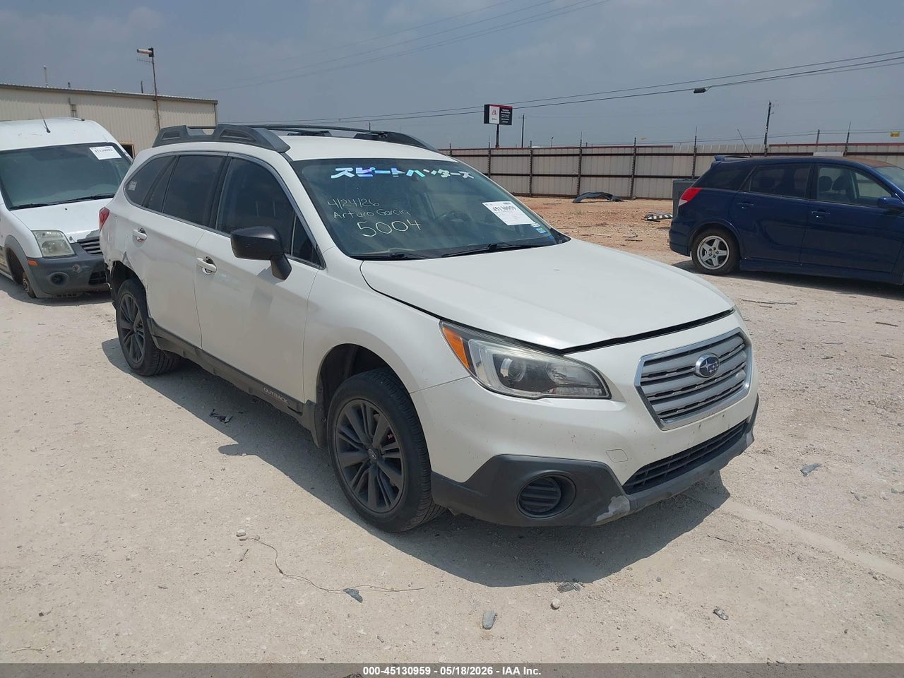 2015 SUBARU OUTBACK 2.5I thumbnail 2