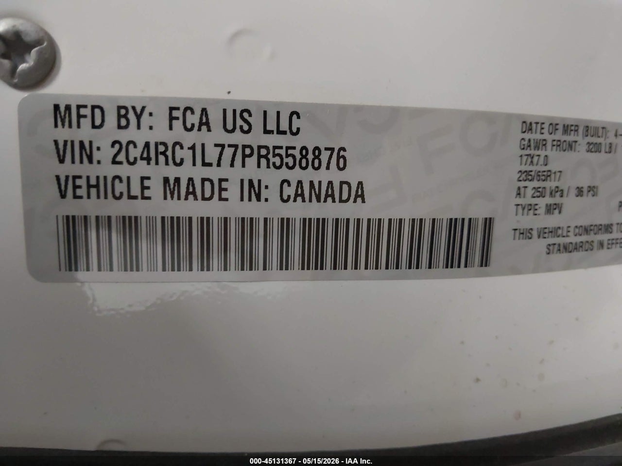 2023 CHRYSLER PACIFICA HYBRID TOURING L thumbnail 10