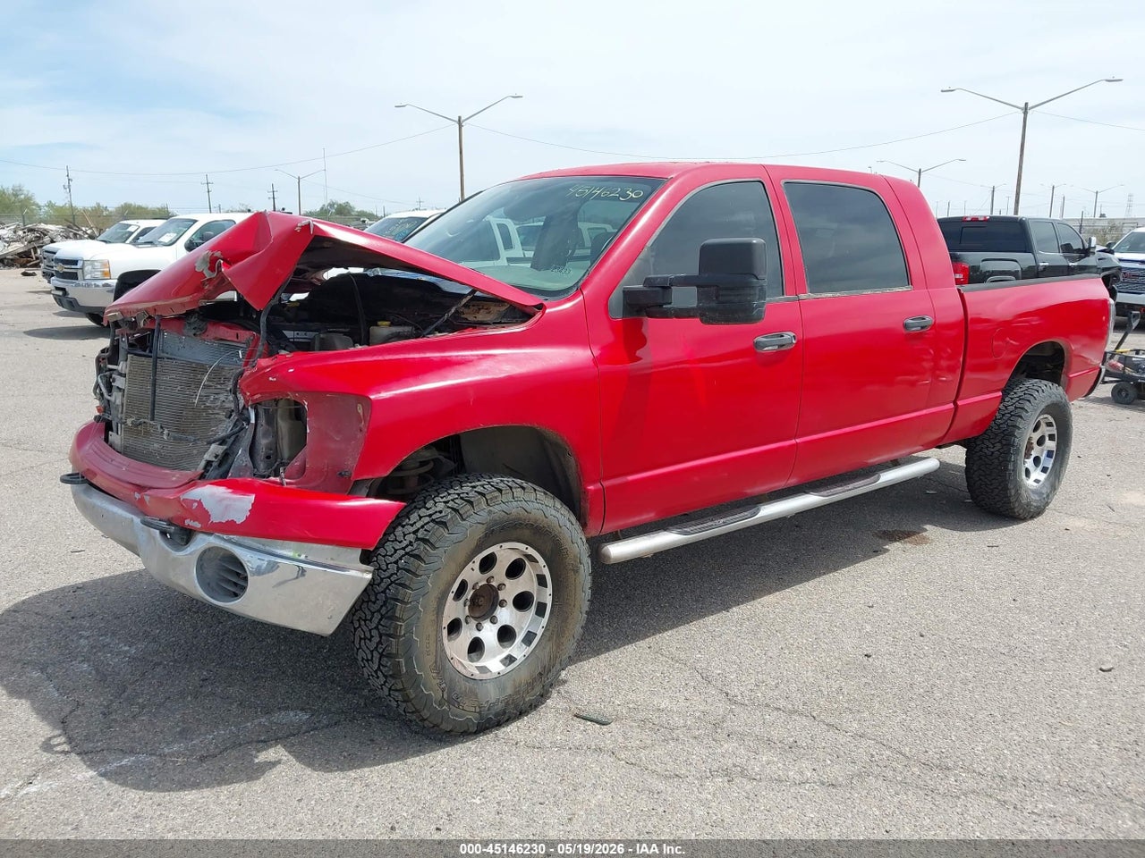 2007 DODGE RAM 2500 SLT thumbnail 3