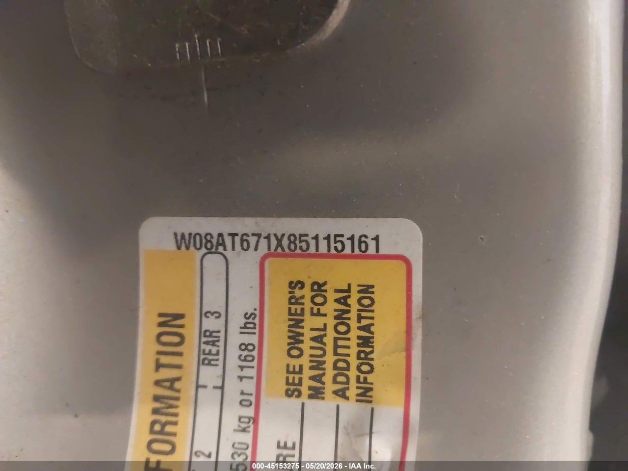 2008 SATURN ASTRA XR thumbnail 10