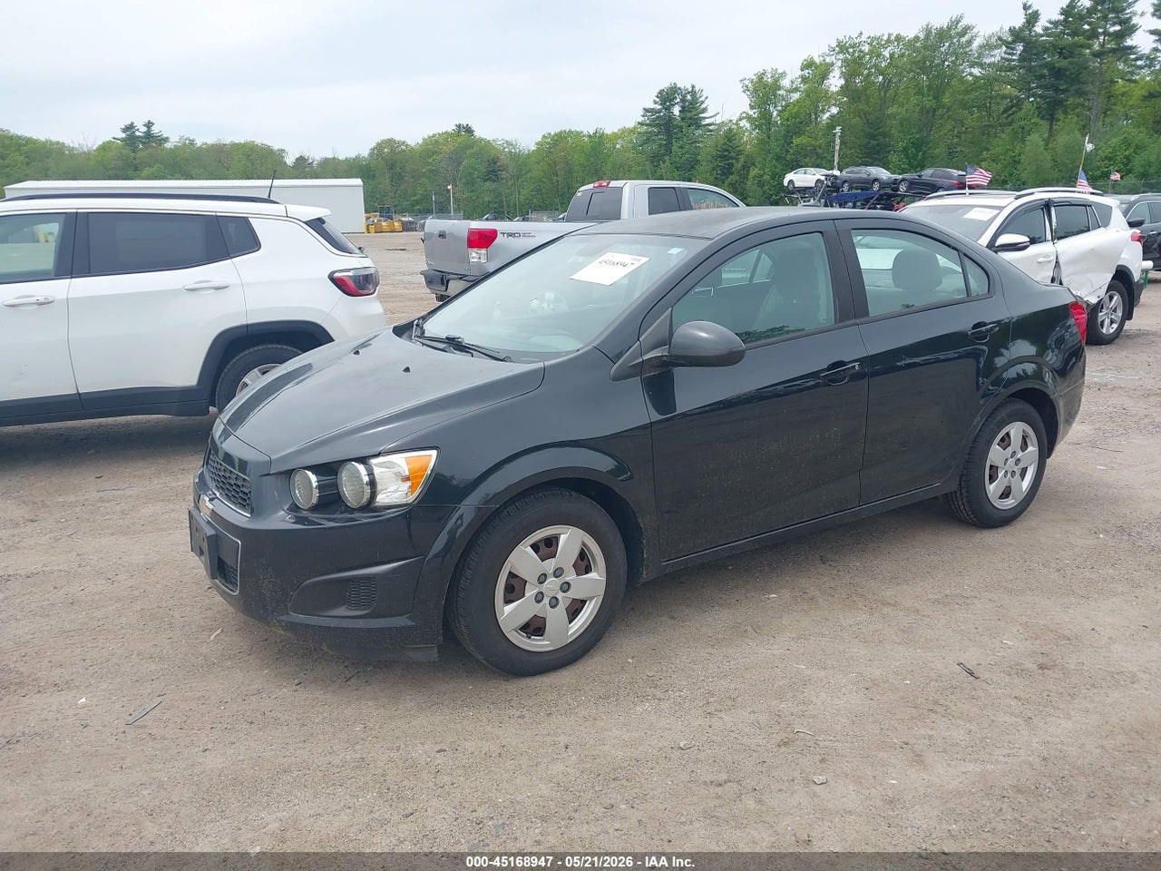 2013 CHEVROLET SONIC LS AUTO · 2/12