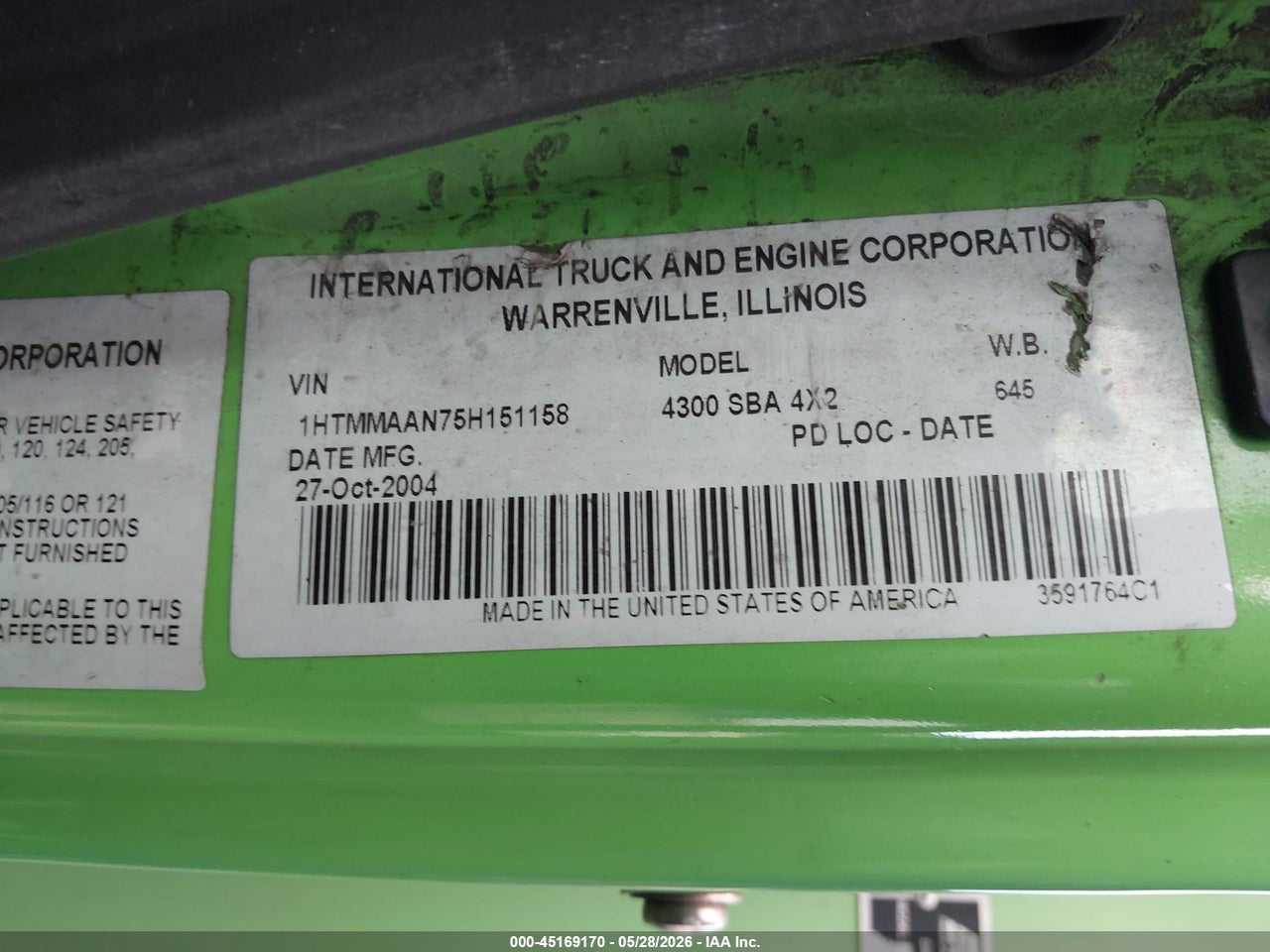 2005 INTERNATIONAL 4000 4300 thumbnail 10