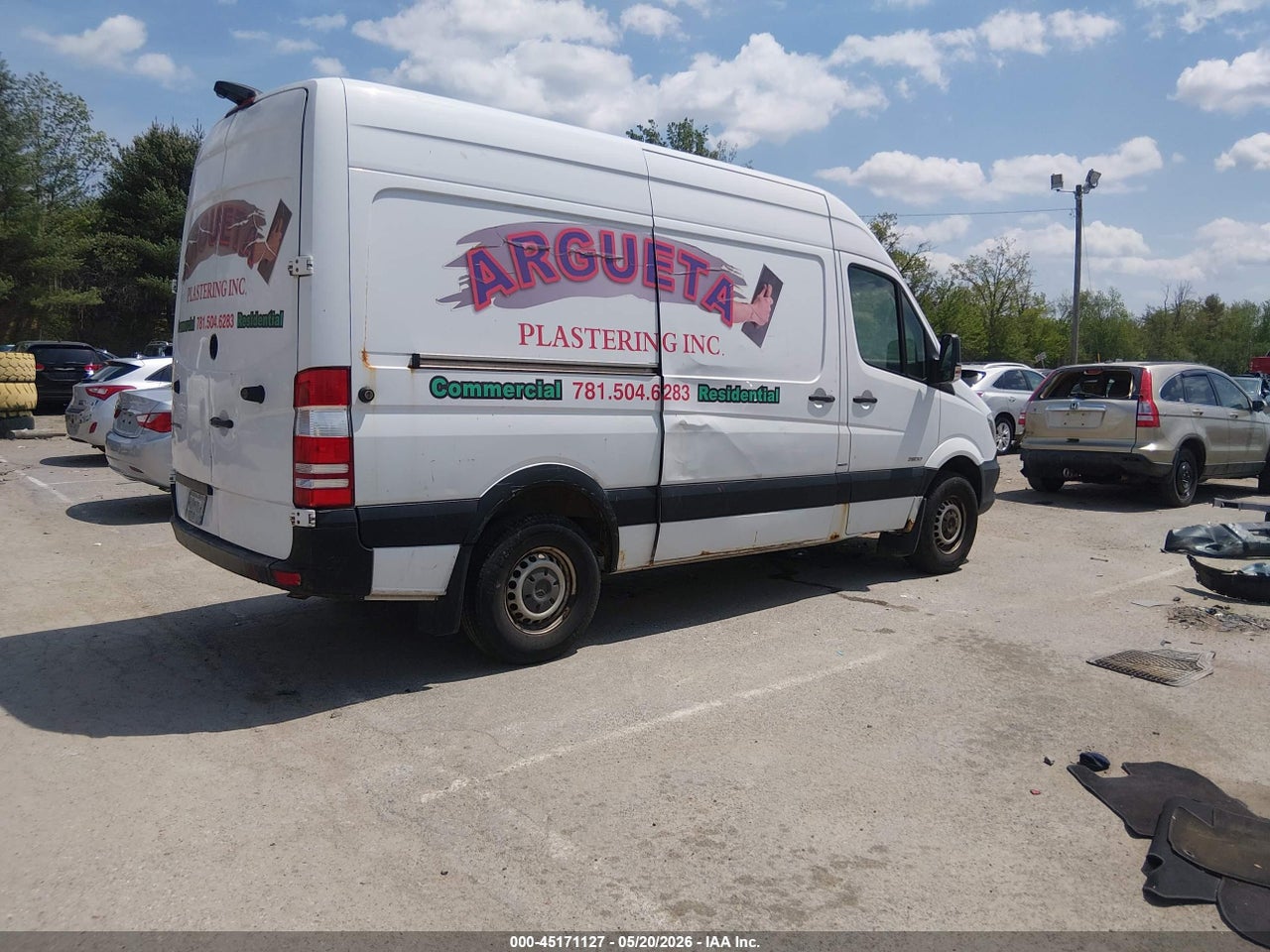 2015 MERCEDES-BENZ SPRINTER 2500 NORMAL ROOF · 4/12