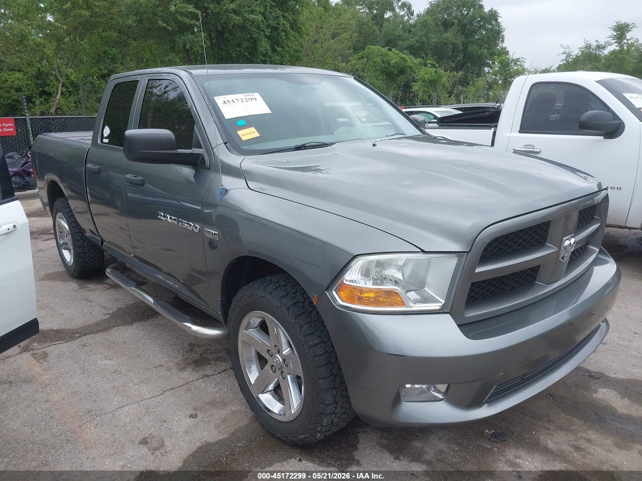 1C6RD7FT9CS****** · 2012 RAM 1500 ST