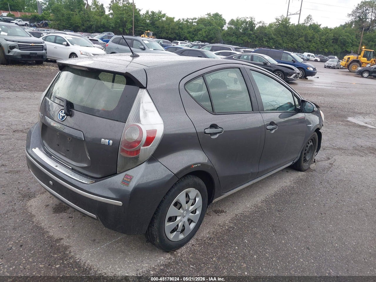 2013 TOYOTA PRIUS C TWO · 4/12
