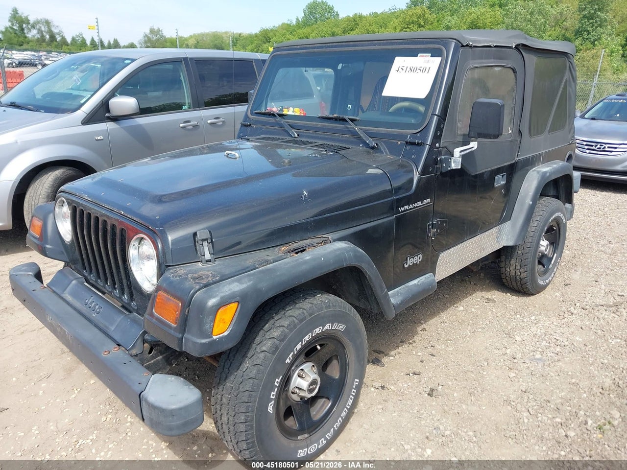 1997 JEEP WRANGLER SE thumbnail 3