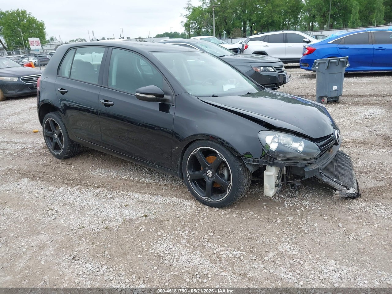 2013 VOLKSWAGEN GOLF 2.5L 4-DOOR thumbnail 2