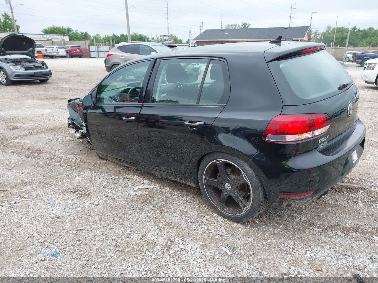 2013 VOLKSWAGEN GOLF 2.5L 4-DOOR thumbnail 4