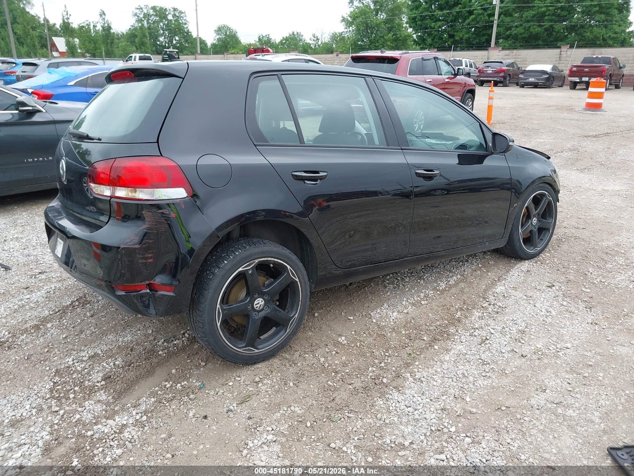 2013 VOLKSWAGEN GOLF 2.5L 4-DOOR thumbnail 5
