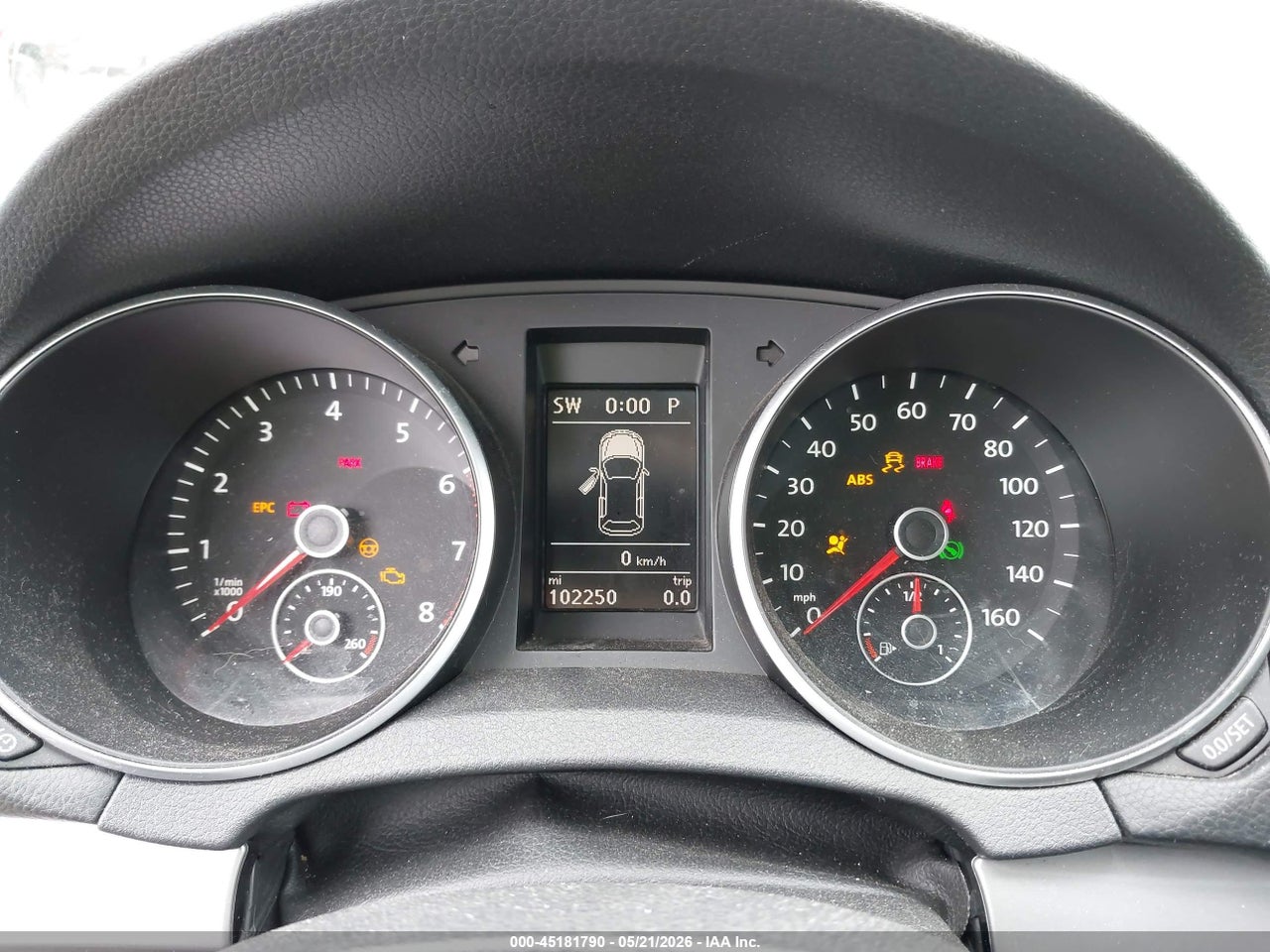 2013 VOLKSWAGEN GOLF 2.5L 4-DOOR thumbnail 8